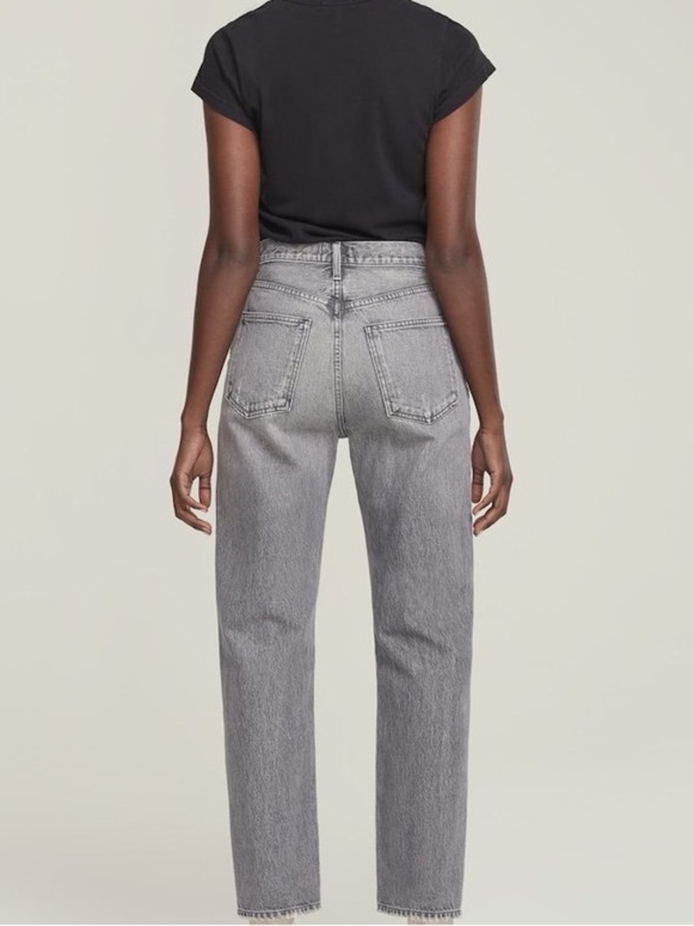 AGOLDE 90s Pinch Waist High Rise Straight Leg Jeans Size 27 - Picture 6 of 9